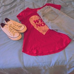 “Why Not” Hot Pink Shirt